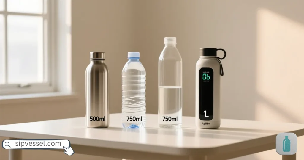 How Many Ml In A Water Bottle