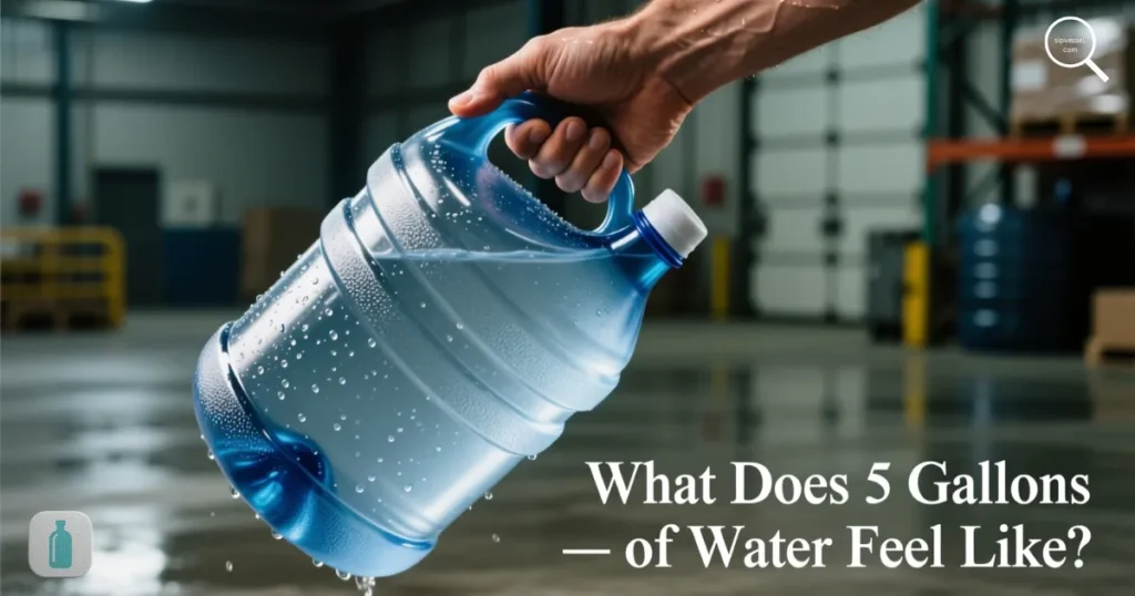 What Does 5 Gallons of Water Feel Like?