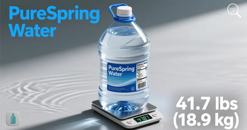 How Much Does A 5 Gallon Bottle Of Water Weigh
