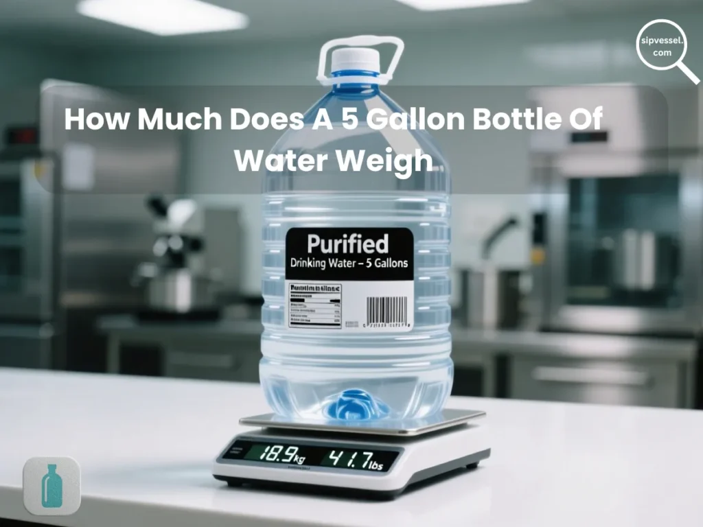 How Much Does A 5 Gallon Bottle Of Water Weigh