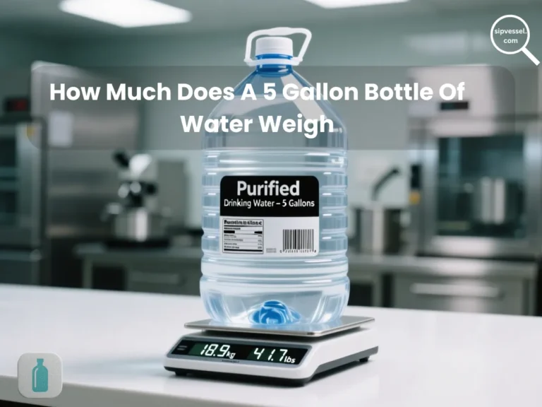 How Much Does A 5 Gallon Bottle Of Water Weigh