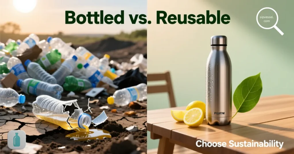Bottled vs. Reusable Water Bottles