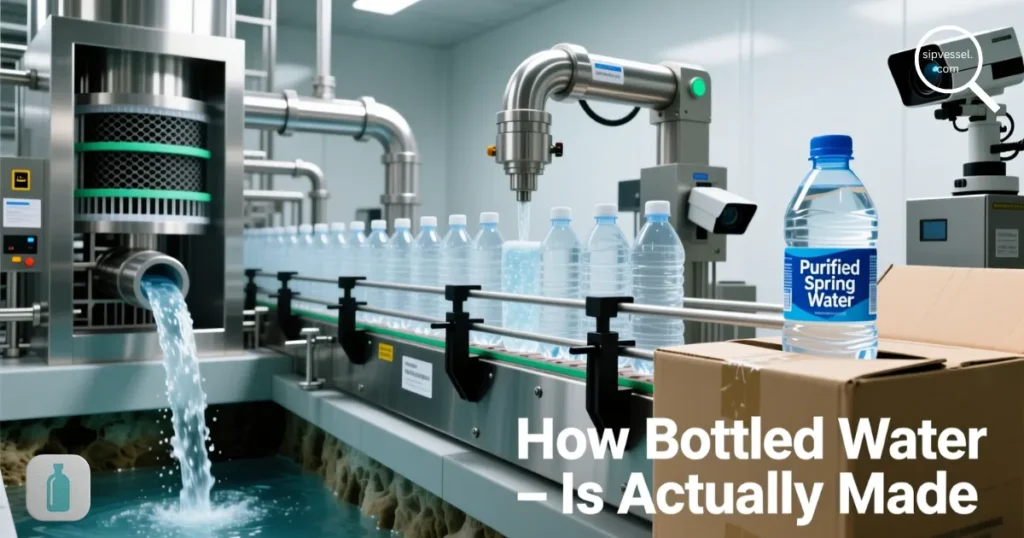 How Bottled Water Is Actually Made