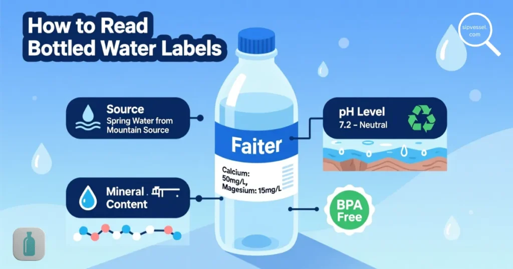 How to Read Bottled Water Labels