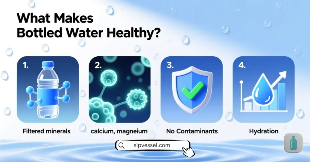 What Makes Bottled Water Healthy?