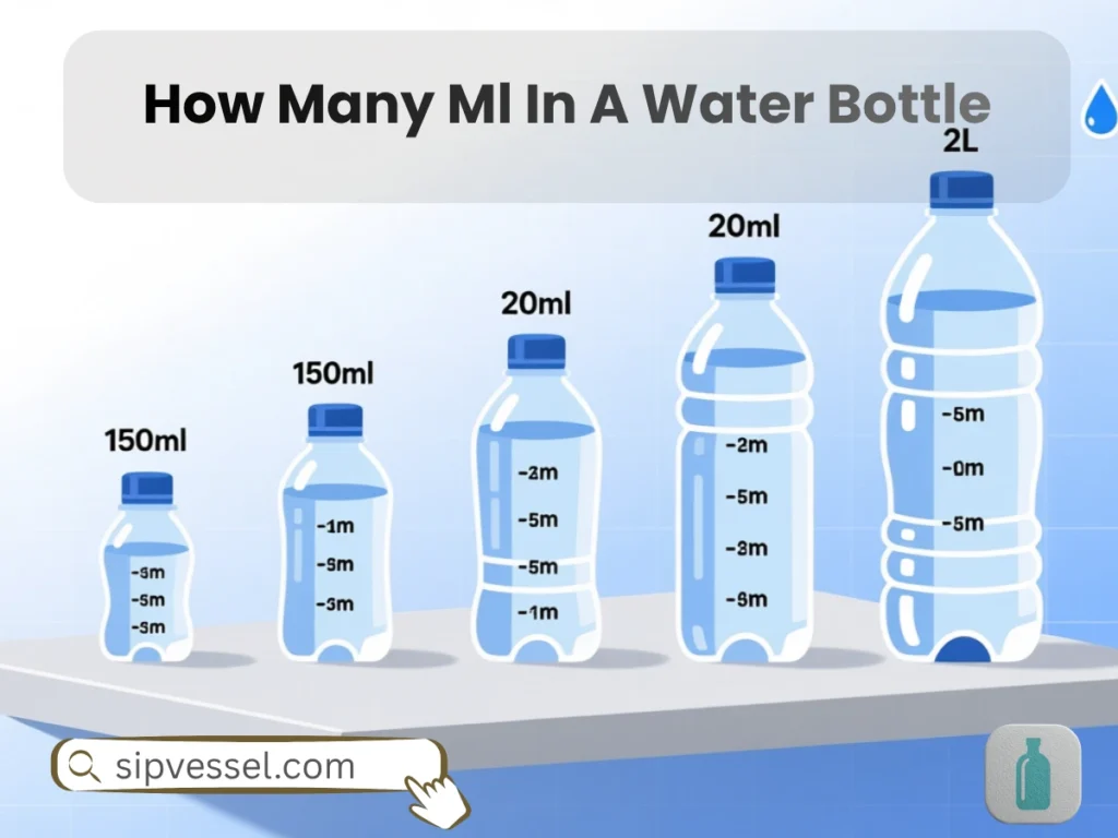 How Many Ml In A Water Bottle