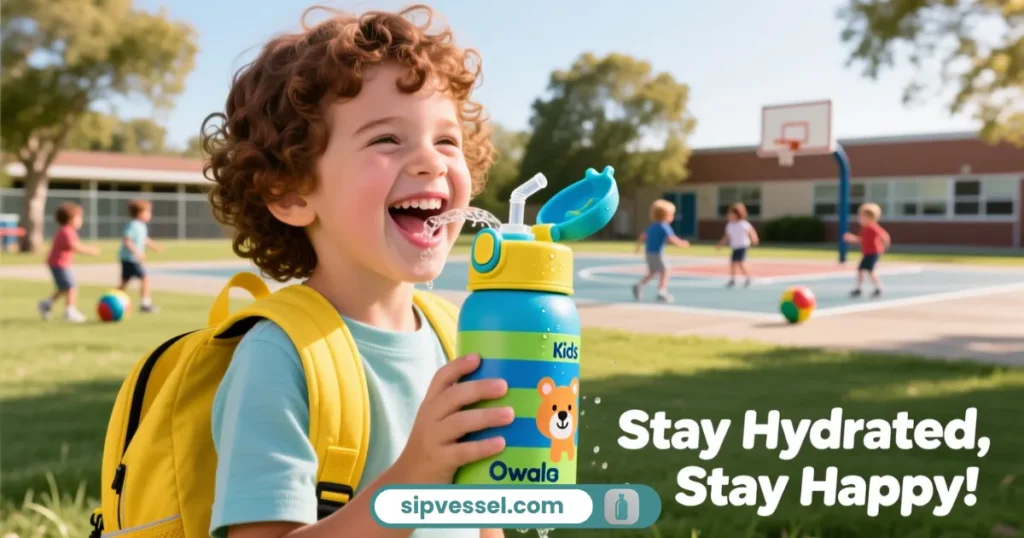 Lifestyle & Use of Owala Kids Water Bottle in School