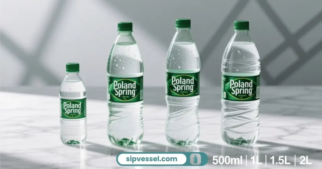 Poland Spring Bottle Sizes Comparison