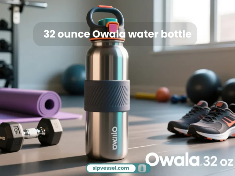 32 ounce Owala water bottle enough for workouts