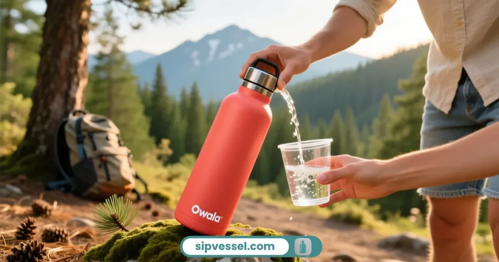 Lifestyle & Use of 32 ounce Owala water bottle
