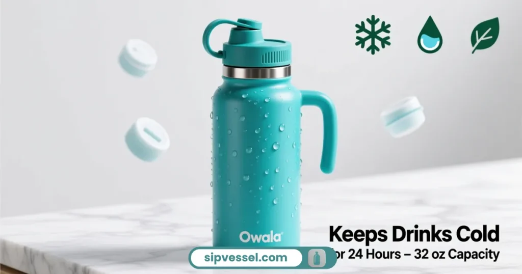 Benefits of 32 ounce Owala water bottle