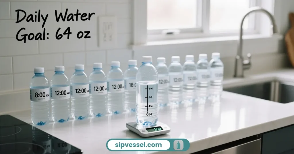 Measuring Water Intake Using 16 Oz Bottles