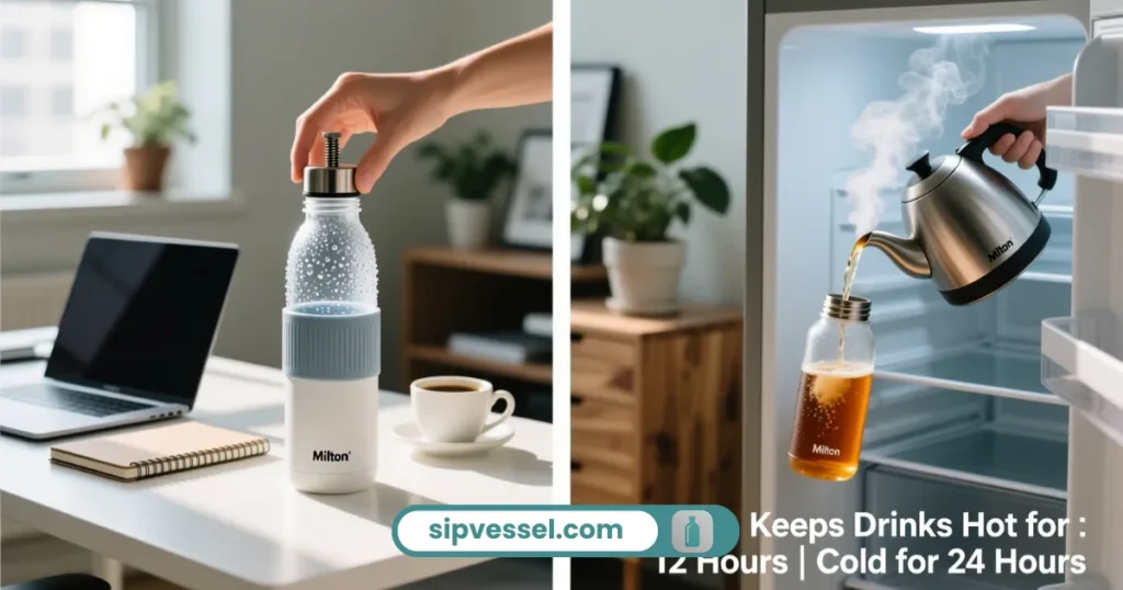 Why People Prefer Milton Hot and Cold Water Bottle for Travel and Office