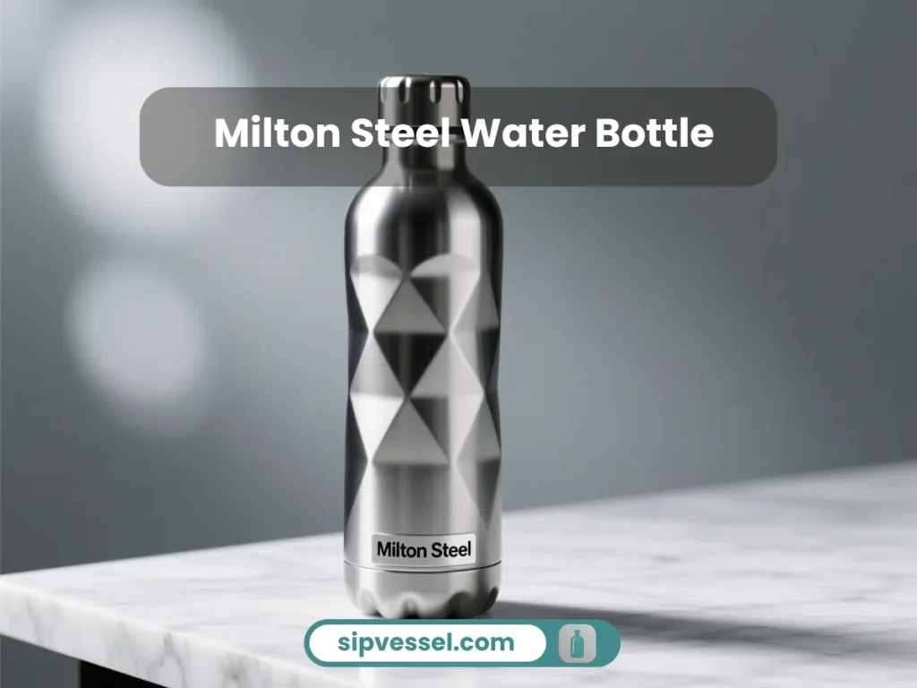 milton steel water bottle