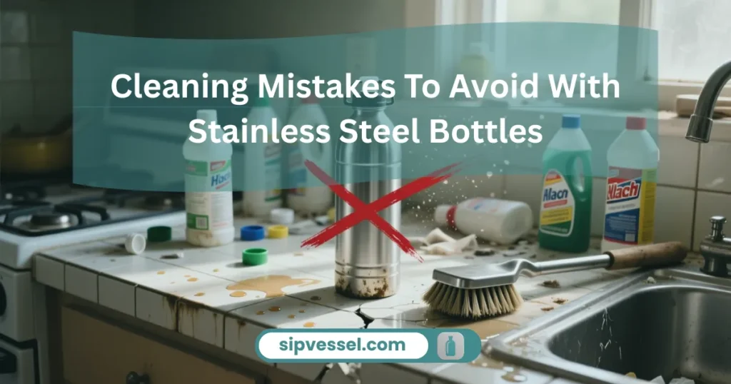 How To Clean Stainless Steel Water Bottle avoiding common cleaning mistakes