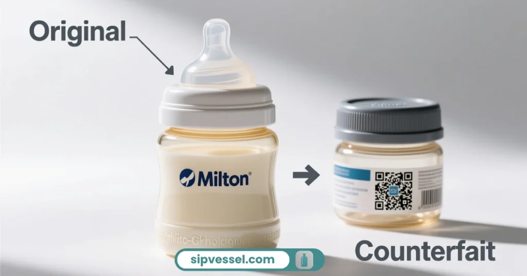 How to know if a Milton bottle is original or not​